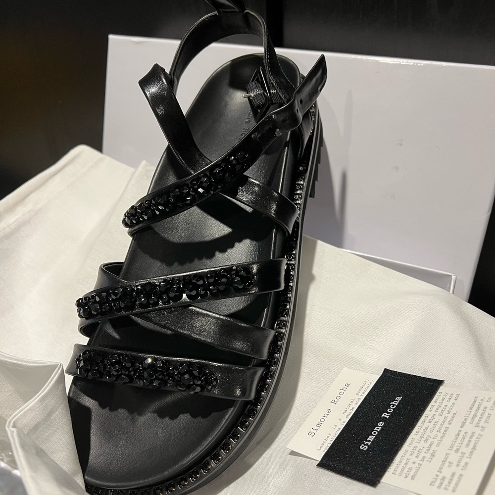 Simone Rocha leather sandals